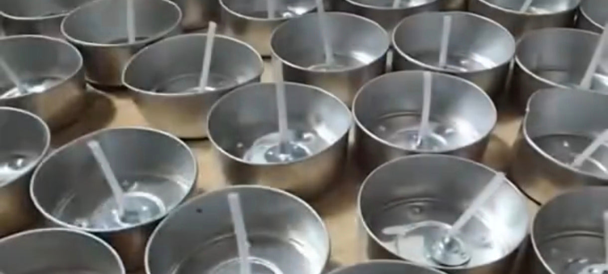 Velas de té para quemador