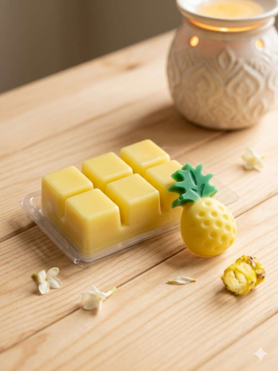 Tabletas de cera aromática