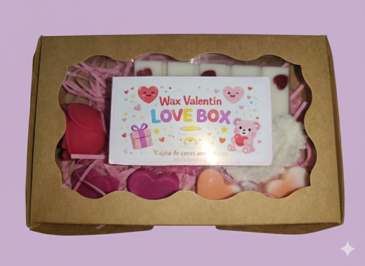 Wax Valentin love box