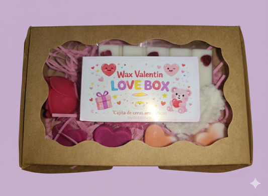 Wax Valentin love box