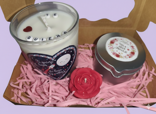Valentin's candle box