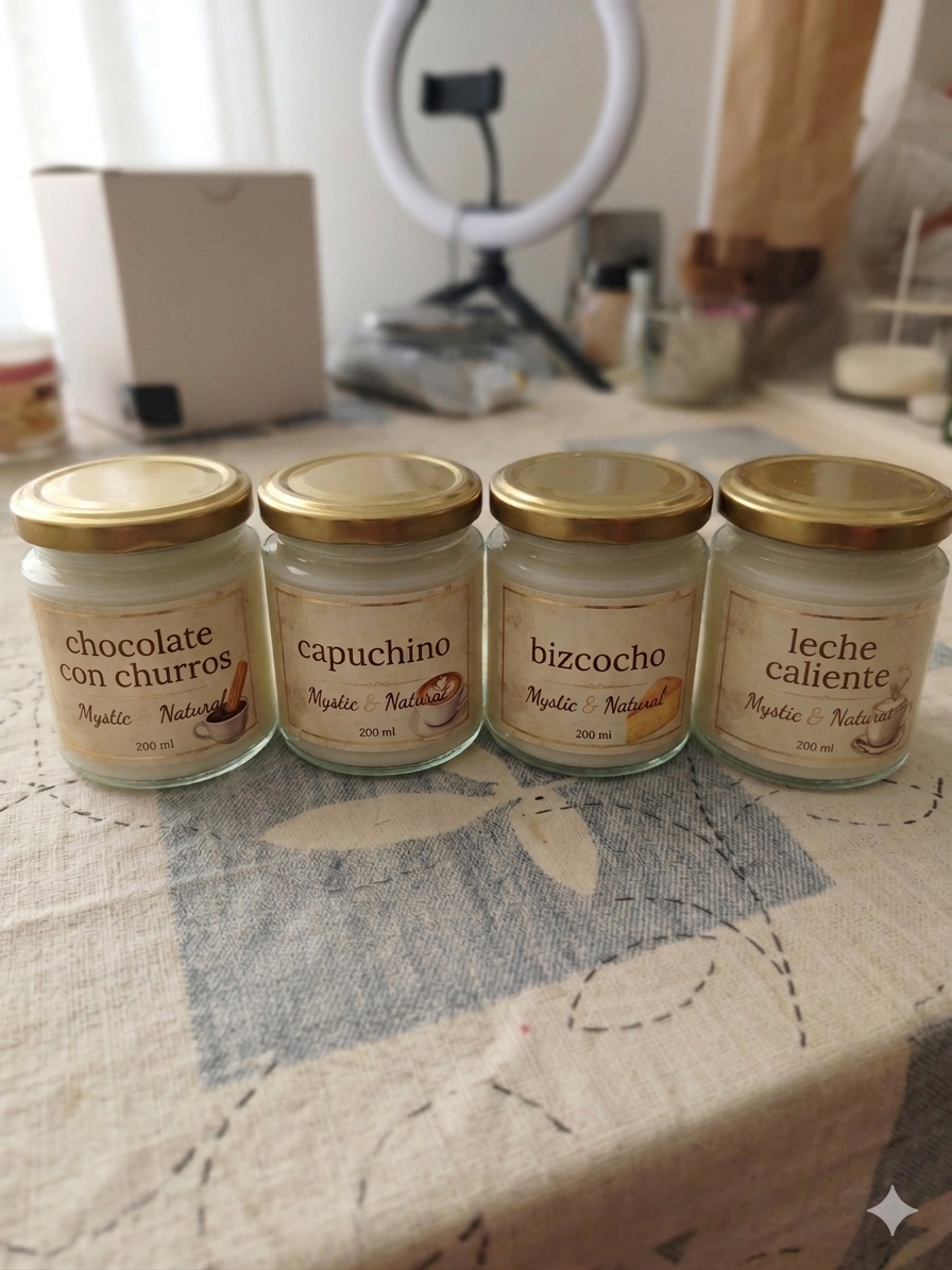 Velas gourmand